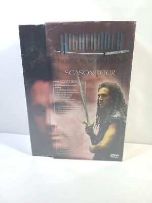 Highlander: The Series- Season Four (DVD, 2004, 9-Disc) NEW