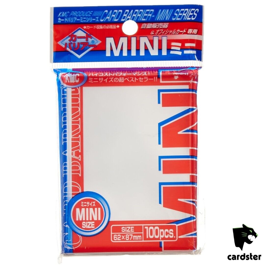 KMC Sleeve Card Barrier Mini Yugioh Size 100 pcs Japan 62 x 87 mm KMC Sleeve Card Barrier Mini Yugioh Size 100 pcs Japan 62 x 87 mm