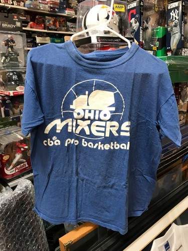 Ohio Mixers CBA Pro Basketball T Shirt Size L - Picture 4 of 5