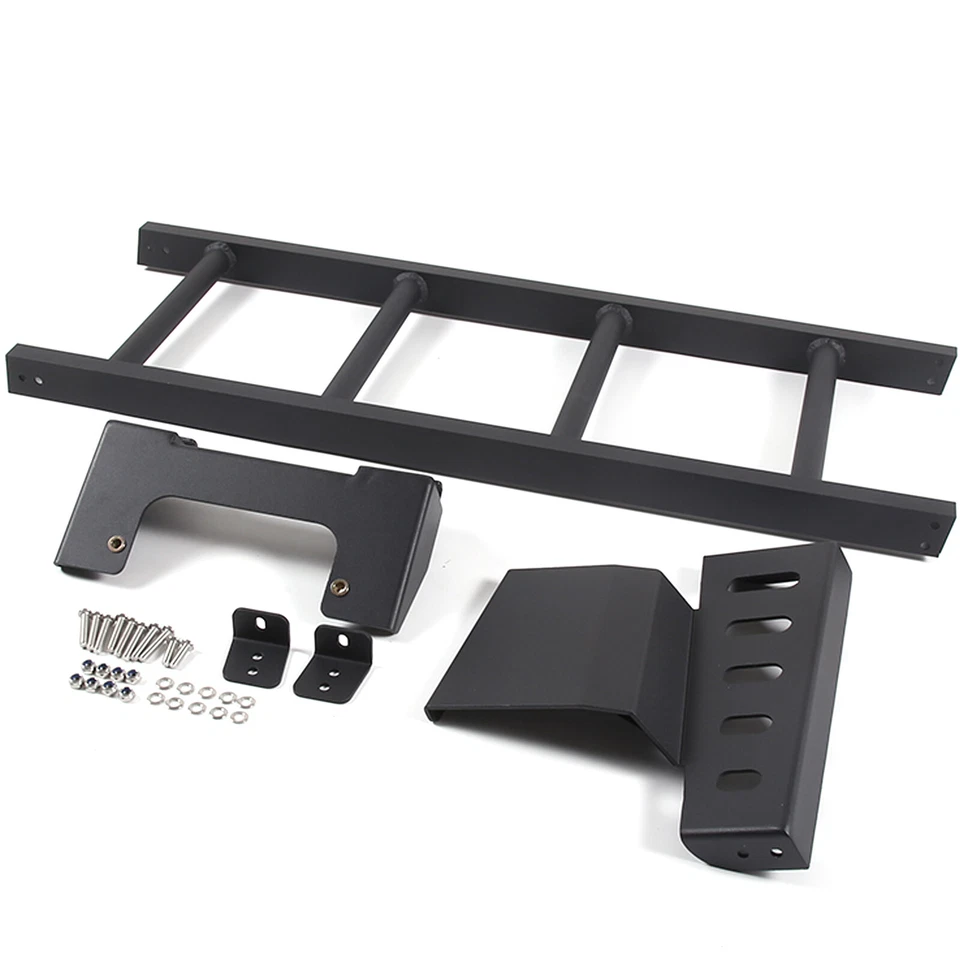 Escalera trasera de aluminio apta para puerta trasera Land Rover LR3 / LR4 2004-2016 Foto 4 de 4