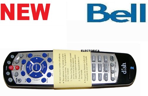 BRAND NEW REMOTE CONTROL BELL 6131 6141 9241 9242 DISHNET TV 20.1 5.4 IR - Bild 1 von 4