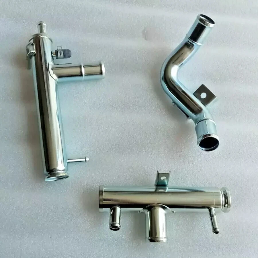 OEM Suzuki Samurai Sierra Drover SJ413 G13A G13BA 8 Valve Complete Set of Pipes - Image 2 of 3