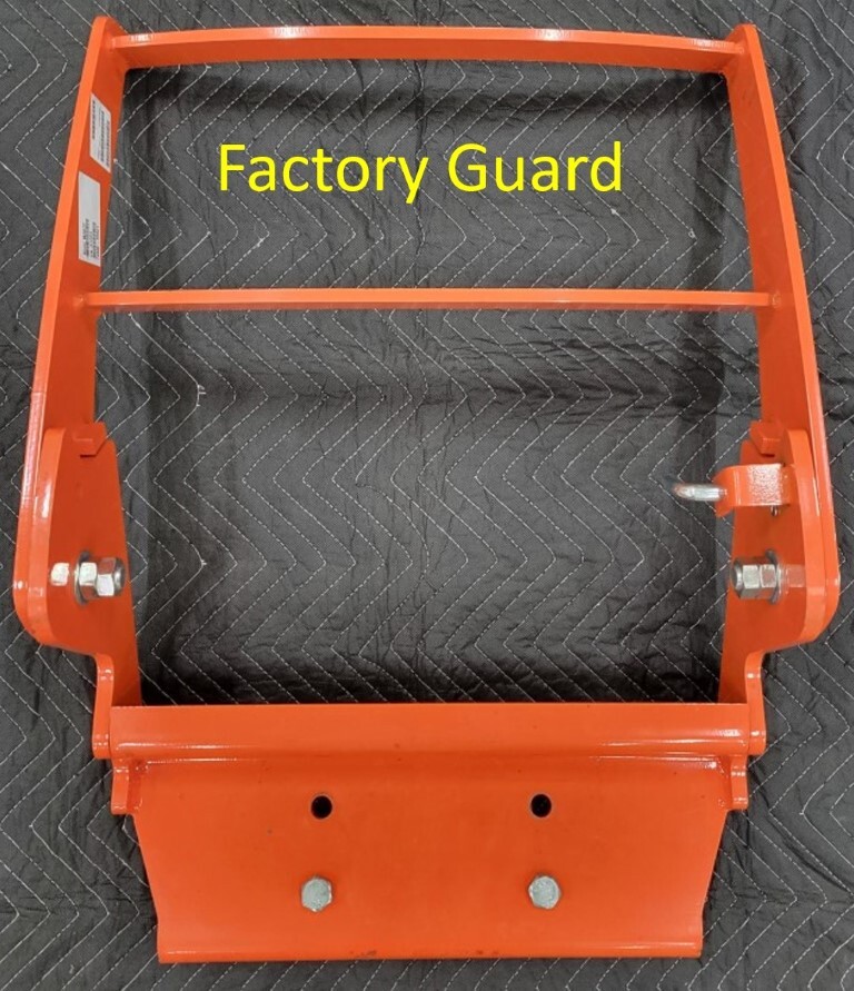 Kubota Brush Guard Insert M4, M5660, M6060, and M7060 (Read Description