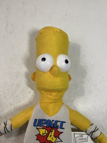 The Simpsons BART Ultimate Champion Punch Kick Chop Plush MMA UPKCC - Picture 2 of 11