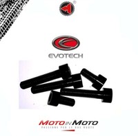KIT Schrauben Tank Evotech Ergal Schwarz Kawasaki Z1000 SX 2014 2015 2016