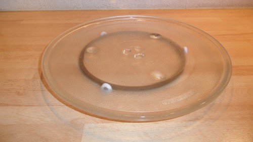 Mikrowellenteller Drehteller Teller 31,5cm Durchmesser  Laufrad 20cm  721QP T 73