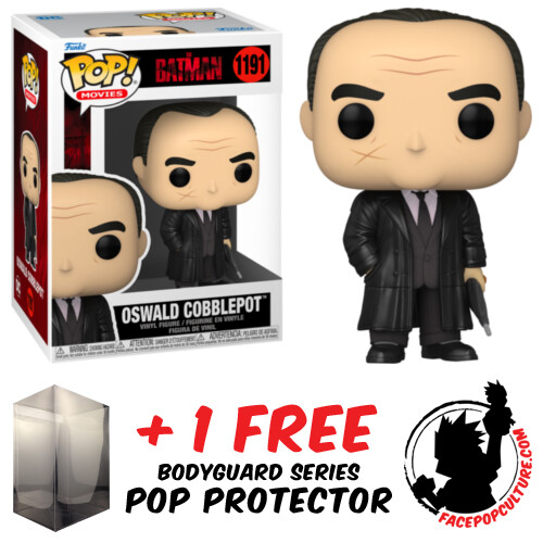 FIGURA DE VINILO FUNKO POP DC THE BATMAN OSWALD COBBLEPOT #1191 + PROTECTOR POP - Imagen 1 de 1