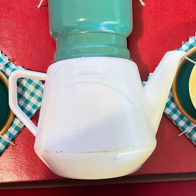Dînette Ancienne En Tôle Laquée RENOLUX Des Années 60 – "Prenons Le Café" – Coffret Complet