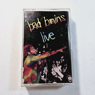 1988 SST Records Bad Brains-Live Cassette