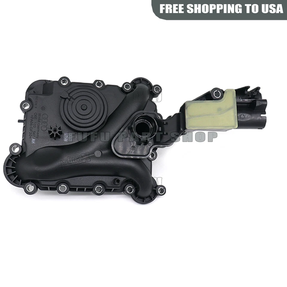 GENUINE Oil Separator Crankcase Vent Valve 06E103547AB For AUDI A6 A7 A8 Q7 3.0T - Image 2 of 4