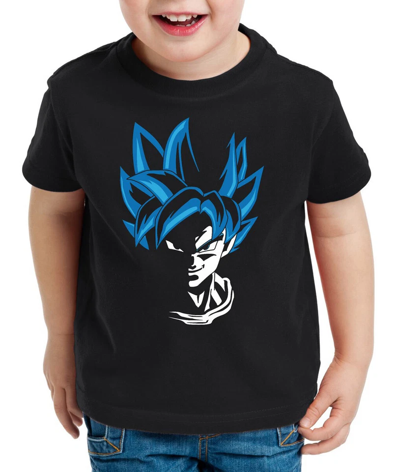 STYLE3 Super Goku Kinder T-Shirt kai dragon roshi ball vegeta evolution saiyajin japan