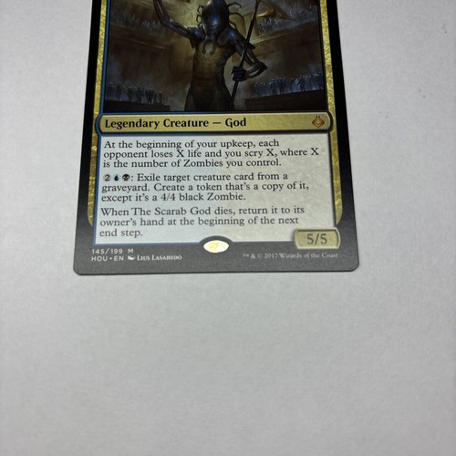 MTG- The Scarab god- Hour Of Devastation- Mythic- LP - Picture 6 of 14