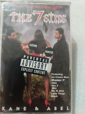 KANE & ABEL The 7 Sins No Limit Records New Orleans Rap Tape