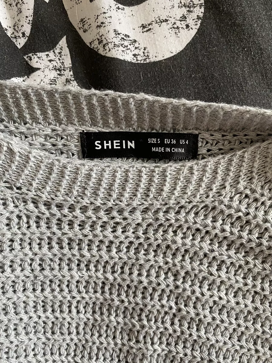 Shein clearance grey jumper