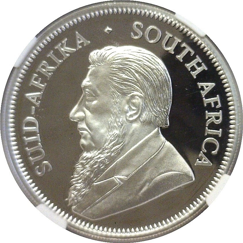 2017 South Africa 50th Anniversary Silver Krugerrand Proof NGC PF 70 Ultra Cameo - Image 3 of 3