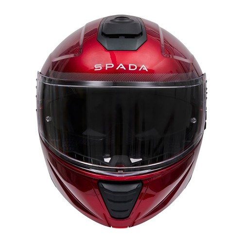 SPADA Orion 2 ECE 2206 DVS Flip Up Front Motorcycle Helmet - Allure Red, Blue - Picture 2 of 3