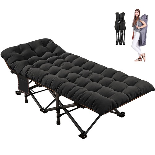 H&ZT Plegable Camping Cuna Cama Cama Plegable Invitado Cunas Colchón Bolsa de Transporte - Imagen 17 de 17
