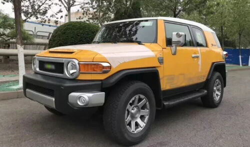 2PCS Running Boards Side Step Nerf Bars Fits For Toyota FJ Cruiser 2007-2016 - Picture 5 of 7