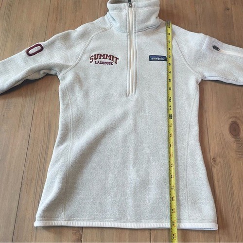 Patagonia Better Sweater Damen XXS Pullover Summit Lacrosse Creme 1/2 Zip 20 - Bild 8 von 8