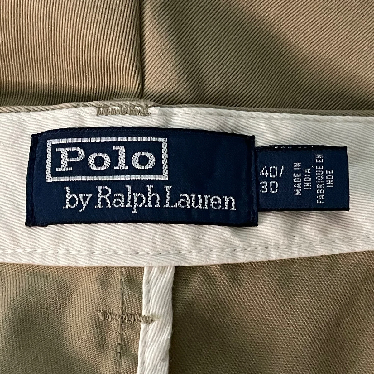 Polo Ralph Lauren Whitman Mens Relaxed Fit Pleated Chino Pants 40x26 (Tag 40x30)