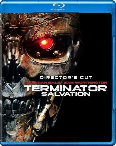 TERMINATOR SALVATION (BLU-RAY) Like New Disc + Cover Art - NO CASE