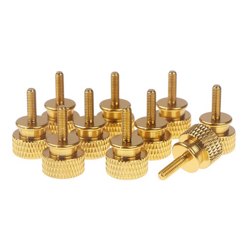 10Pcs M3*10MM Knurl High Step Head Hand Tighten Thumb Screw Thumbscrews Bolt _da - Afbeelding 15 van 20