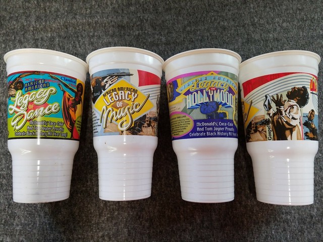 Download 2002 McDonald's Coca Cola Plastic Cup Lot of 4 Legacy of Dance Music Hollywood | eBay