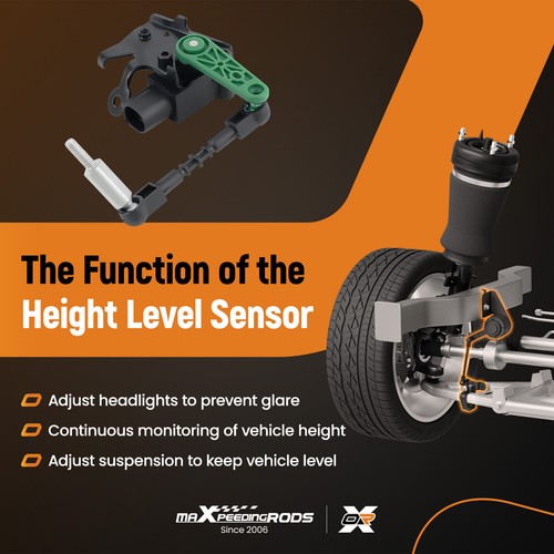 Sensor de nivel de faro izquierdo 1 pieza para Audi A6 A8 S6 S8 4.0L 2.0 3.0L 4H0941285G - Imagen 6 de 12