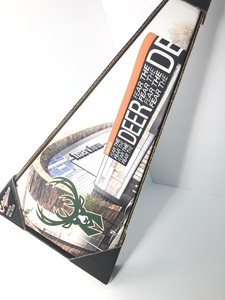 Milwaukee Bucks Fiserv Forum Fear The Dear Canvas Pennant Like