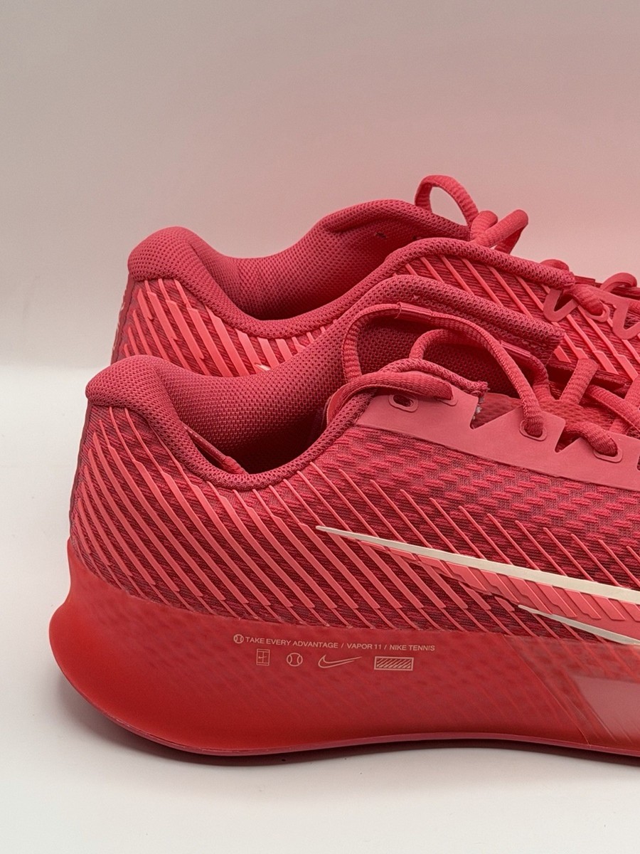 Nike Court Air Zoom Vapor 11 HC Tennis Shoes Aster Pink Women's