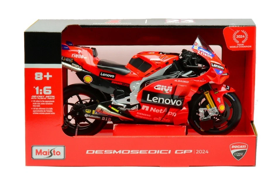 Ducati Desmosedici GP 1/6スケール パニガーレ Ducati 1:6 Scale Diecast Motorcycles for sale | eBay