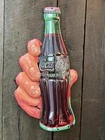 3D Coca-Cola Vintage Inspired Hanging Metal Sign