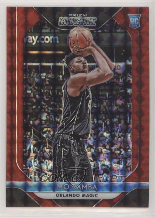 2018-19 Panini Prizm Mosaic Red Mo Bamba #77 00em