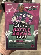 Bo Jackson Battle Arena 2026 Ken Griffey Jr Blaster Box New Sealed! In hand
