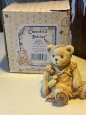 Cherished Teddies 1993 912816 Brenda  How I Love Being Friends With You   Box