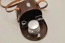 LEITZ WETZLER 35MM F2.8 M-MOUNT SUMMARON WITH CASE AND GOGGLES..SUPER CLEAN