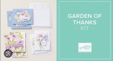 Stampin Up Garden of Thanks Kit - Thank you, Floral, Summer