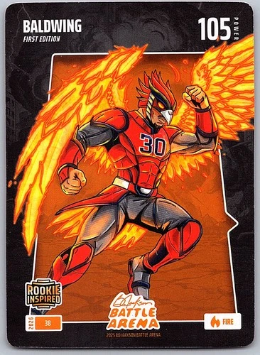Bo Jackson Battle Arena Baldwing 1st Ed Fire 38
