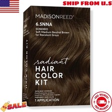 Madison Reed Radiant Hair Color Kit 6.5NNA Sondrio Brown - NEW