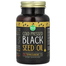 Cold-Pressed Black Seed Oil, 500 mg, 60 Capsules