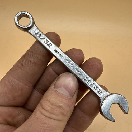 Vintage CH11 MAC Sabina 11/32 6 point Combination Wrench 4" long CH-11 - Picture 1 of 4