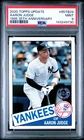 2020 Topps Update 1985 35TH ANNIVERSARY #85TB29 AARON JUDGE PSA 9 MINT