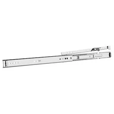 Accuride C 2632-8D Drawer Slide, Rail Mount, Full, Soft Close, Pk2, 1/2"W