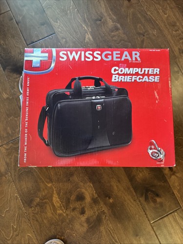 Wenger Swiss Gear Mainframe 16" Laptop Briefcase Strap Handles Business Travel