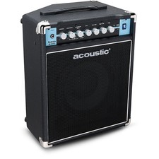 Acoustic B50C 1X10 50W Bass Combo with Tilt-Back Cab Black