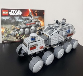 Vintage Lego Star Wars 75151 Clone Turbo Tank w/Instructions Manual