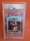 Panini 2024 Donruss Rated Rookie Caleb Williams Optic Preview Pink #327 PSA 10
