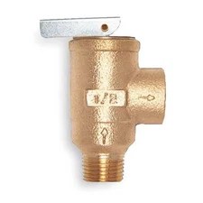Apollo Valves 1740203 Safety Relief Valve, 3/4 In, 125 Psi