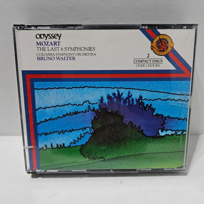 #ad WOLFGANG AMADEUS MOZART BRUNO WALTER Mozart: The Last 6 Symphonies 2 CD $18.99