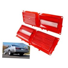 New 2 Pack of Tail Lamp Lens Fits for 1975-1979 Chevy II Nova Models